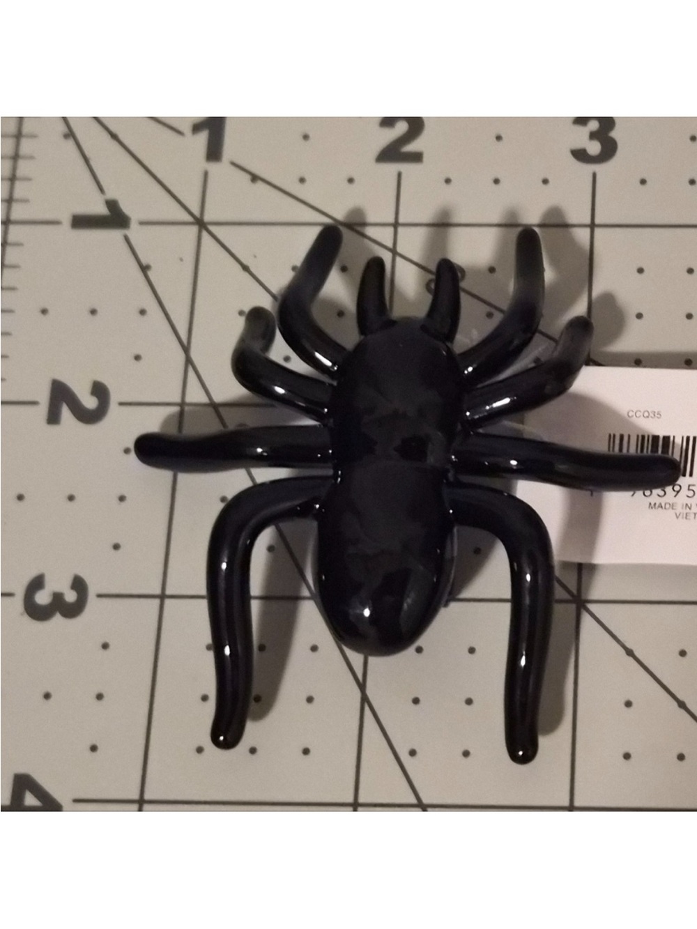 Coach Black Glossy Spider Charm - Picture 11 of 13